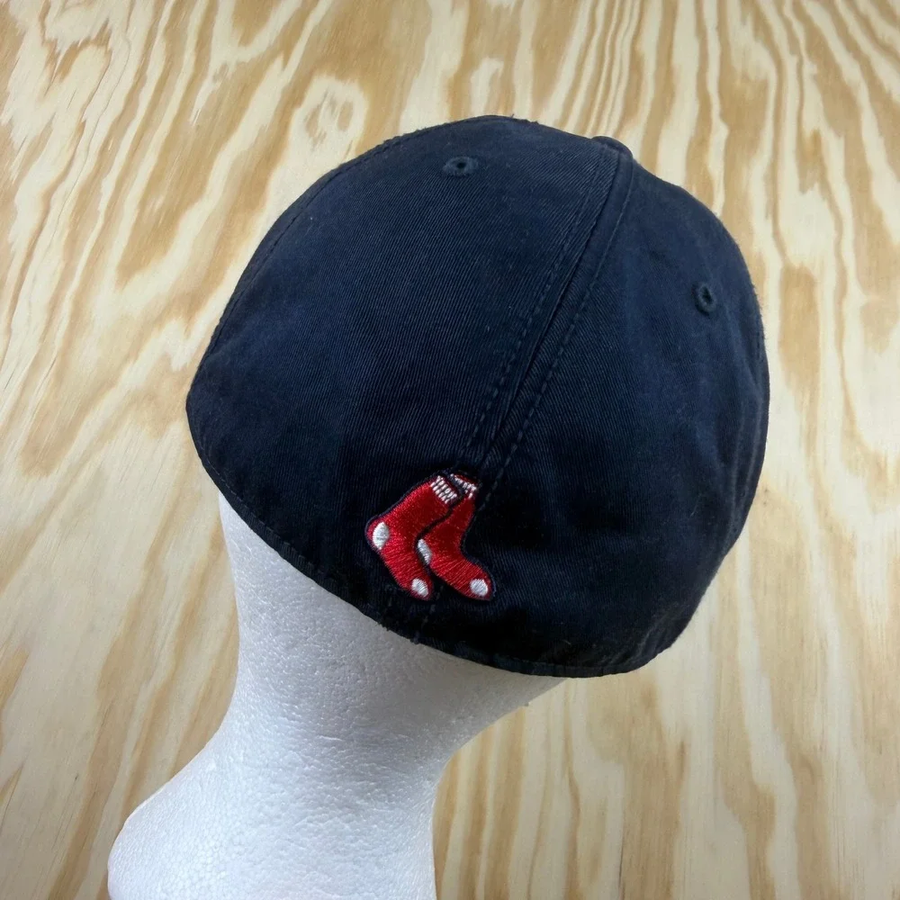Boston Red Sox 47 Brand Franchise Hat Navy White MLB Baseball Cap Medium